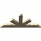 Ekena Millwork Saratoga Rough Sawn Timber Gable Bracket, Douglas Fir, 72"W x 30"H x 4"D x 6"F, 10/12 Pitch GBW072X30X0406SAR00RDF - alternate 4
